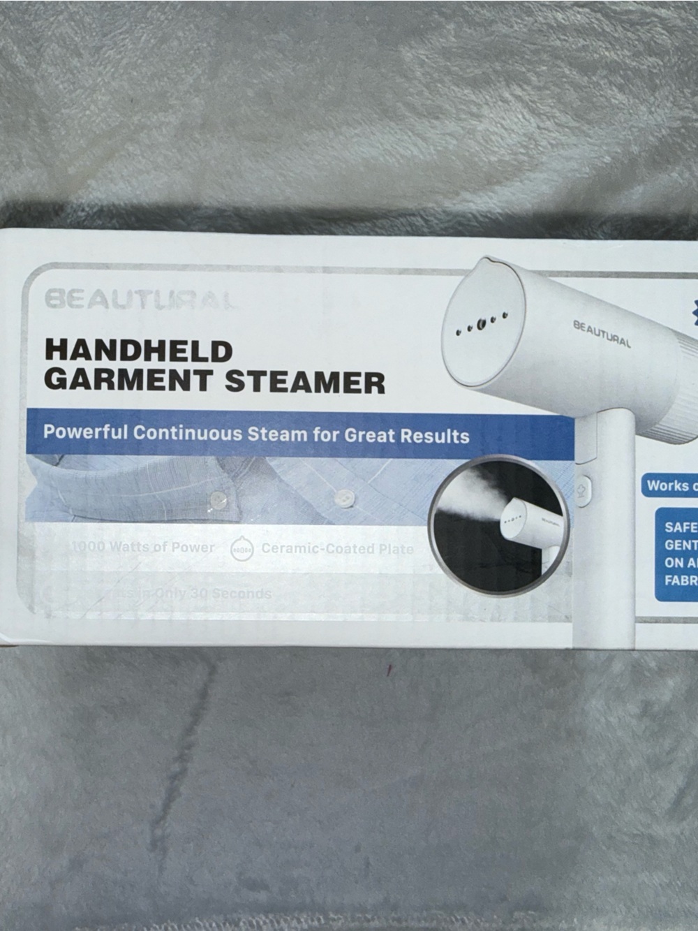 Promise White Retail Box with Printed Text